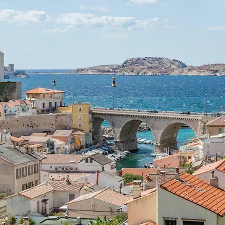 T2 Superbe Vue Mer Et Vallon Des Auffes Marseille Exterior photo